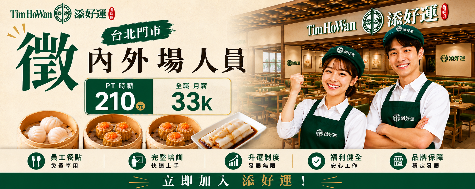 添好運徵才中